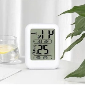 Resim Mini Masa Üstü Dijital Termometre Ve Nem Ölçer - Mıknatıslı 