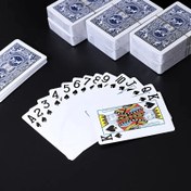 Resim Su geçirmez standart oyun kartları seti, dayanıklı kutu, bükülmez kağıt malzemesi, parti eğlencesi ve kart oyunları için ideal, 14 yaş ve üzeri, çoklu deste (adet/set) 