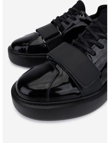 Resim Valmenti Erkek Hakiki Deri Siyah Rugan Sneakers & Spor Ayakkabı 352 23106 Erk Ayk Sk25-26 Sıyah Rgn Siyah 