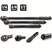Resim 3-230N.m Tork Anahtarı 1/2'' 3/8'' 1/4'' Kare Sürücü Önceden Ayarlanmış Bisiklet Torkları Anahtarı İki Yönlü Ratchet Araba Bisiklet Otomotiv El Aletleri 