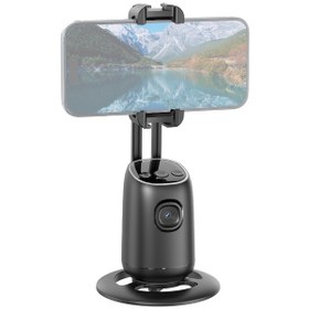 Resim Vkemall 360 Otomatik Yüz Takibi Gimbal Otomatik Takip Telefon Tutucu Akıllı Selfie Gimb 