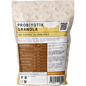 Resim FROPİE Yer Fıstığı & Çikolatalı Probiyotik Granola 200g 