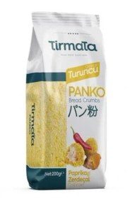Resim Tirmata Panko Ekmek Kırıntısı Paprika Zerdeçal Turuncu 200 Gr 
