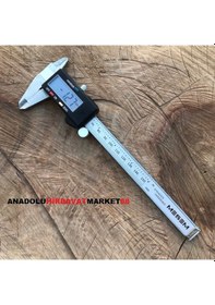 Resim Meşem Dijital Kumpas 150Mm Çelik Kumpas Kutulu 