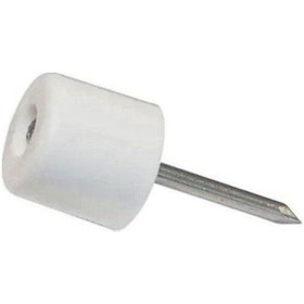 Resim Çivili Plastik Raf Pimi 100 Adet Raf Altı 