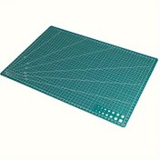Resim 1 adet A3 Hassas Kesim Matı - Kaymaz, Ultra Dayanıklı PP Malzeme ile Net Ölçü Izgarası & Çoklu Kesim Kılavuzları, Teal Renk, Dikiş, El Sanatları & Model Yapımı için Mükemmel, Sanatçılar & Ev Stüdyoları için 