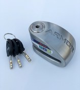 Resim Armor 14 Mm Alarmlı Motosiklet Disk Kilidi 614Mva 