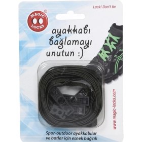 Resim Magic Locks 18B1 - Yassı Haki Akıllı Bağcık 