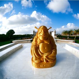 Resim Shrek Buddha Altın Renk 