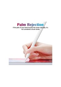 Resim Apple Uyumlu iPad 10.9 10.nesil Palm Rejection & Eğime Duyarlı Stylus Kalem 