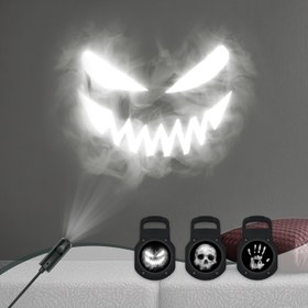 Resim USB LED Lambası, 360° Dönebilen, Su Geçirmez Olmayan, Dokunmatik Kontrol, Düğme Anahtarı, ABS Lamba Gövdesi, PC Lamba Kapağı, Elektronik Bileşenler/Ana Kart içerir, ≤36V Çalışma Gerilimi, Pil Olmadan, Duman Ifadesi Yüz Yansıtma, Palm Baskı ve Kafatası Yansıtma, Yatak Başucu Masa, Yatak Odası, Oturma Odası, Tavan, Duvar Dekorasyonu, Cadılar Bayramı Atmosferi 
