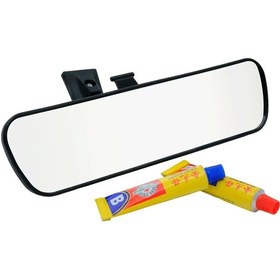 Resim İç Dikiz Aynası-5cm X 21cm-cam Yapıştırıcılı-metal Bacaklı 