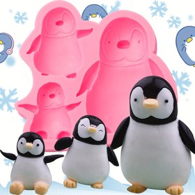 Resim Premium Büyük Penguen Silikon Kalıp Kek Dekorasyonu için - BPA İçermez, Cupcake'ler, Çikolatalar, Muffinler & El İşleri için Mükemmel - Halloween, Paskalya, Sevgililer Günü, Şükran Günü, Kağıt Cupcake Süsleri, Badem Jöle, Epoksi Reçine, Polimer Kil El İşleri için İdeal 
