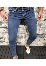 Resim Yeni Sezon Skinny Fit Likralı Bilek Boy Jean Erkek Kot Pantolon (327664505) 