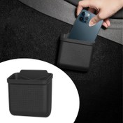 Resim For Tesla Model 3/Y/S/X Araba İç Telefon Tutucu Düzenleyici - Silikon Gösterge Paneli Depolama Kutusu, Kaymaz Tutuş, Kompakt Merkez Konsol Düzenleyici - for Tesla Model 3, Y, S, X ile Uyumlu, Akıllı Telefonlar, Anahtarlar, Kartlar - Kolay Kurulum Araba Aksesuarları, Araç Aksesuarı, Şık Tasarım, Dokulu Yüzey, Seyahat Gereçleri, Minimalist Aksesuar, Esnek Malzeme, Akıllı Telefon Kullanıcıları 