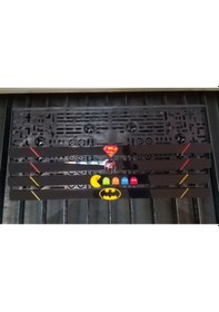 Resim Süpermen - 3D Lazer Kesim Pleksi Plakalik 536216486 