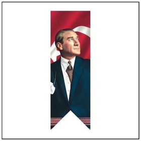 Resim Özgüvenal Atatürk Posteri Kırlangıç-1- 100 X 300 Cm 