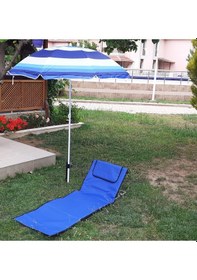 Resim Depolife Plaj Deniz Bahçe Balkon Piknik Kamp Şemsiyesi Sabitleme Kazıklı 