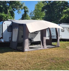 Resim 2k Air Room 400 Şişme Kapalı Havalı Kış Çadırı 