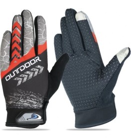 Resim XBYC Hdf Xbyc HJ-1504 Uzun Parmak Bisiklet Eldiveni Parmak Dokunmatik 