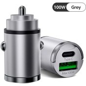 Resim Crouch Mini 100w Usb Araç Şarj Cihazı - Qc3.0 Pd Hızlı Şarj - İphone/samsung/huawei/xiaomi Uyumlu Rsadistribütör Garantili 