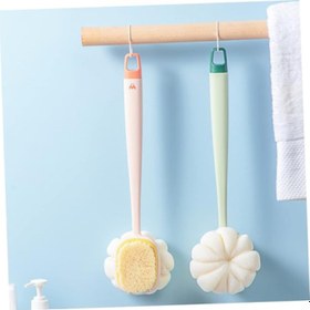 Resim Çift Taraflı Banyo Duş Fırçası 