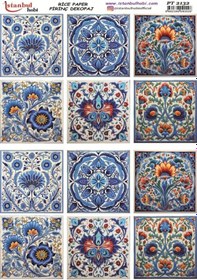 Resim Pirinç Dekopaj Kağıdı 30x42cm Pt-2132 