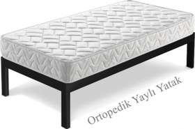 Resim 80X190 Bianco Jakarlı Ortopedik Yaylı Yatak 
