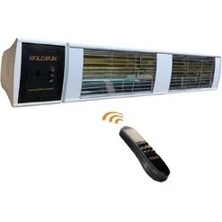 Resim Goldsun Supra Plus 2400W - 4000W Kademeli Kumandalı Açık Alan Isıtıcı 
