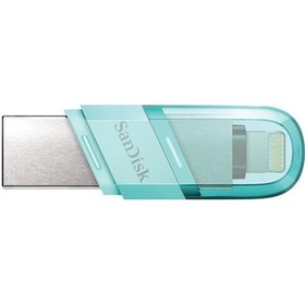 Resim Sandisk Sdıx90n-128g-gn6nj 128gb İxpand Type A + Lightning Mint Color Flash Bellek 