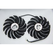 Resim ARDSU Gtx 1050 Tı Gamıng X 4g Fan Pld10010s12hh 3 Vida 4 Pin 95mm Ekran Kartı Fanı 