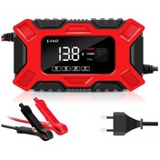 Resim Mufunye "e-fast Tk-300 Akıllı 12v Akü Şarj Cihazı - Çoklu Koruma, 6a Hızlı Şarj, Tüm Kurşun Asit Aküler İçin" 