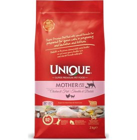 Resim Unique Anne Ve Yavru Kedi Maması Tavuklu&balıklı 2 Kg 