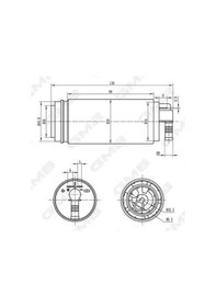 Resim Vw Polo Yakit Pompasi 1.4 2002-2008 Aua Bby Bky Gmb Gfps044a 