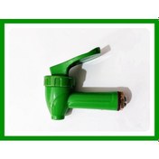 Resim Yapıtaşı Yeşil Üniversal Semaver Çaydanlık Musluğu Dıştan Dişli 