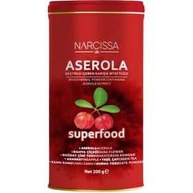 Resim Narcissa Aserola Ekstresi İçeren Karışık Bitki Tozu 200 gr 