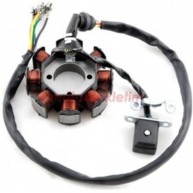 Resim Motosiklet Statör 7+1 Fişli [5 Kablolu] Cg, Çıta, Sport Oem Kali 
