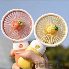 Resim DİGİFULL Şarjlı Mini El Fanı ve Masa Fanı Soğutucu Pervane Taşınabilir Şarj Edilebilir Pratik Mini Vantilatör 