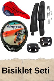Resim hırdawhat Çocuk Bisiklet Seti Çamurluk.Pedal.Koltuk.Kilit 