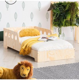 Resim Markaawm Romantica Montessori Yatak Çocuk Karyola Korumalıklı 
