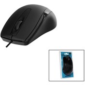 Resim The LOG INVEST Everest Sm-207b Kablolu Usb Siyah Optik Mouse 1200dpı Vakumlu Ambalaj 