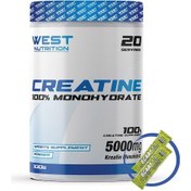 Resim West Nutrition Kreatin Monohidrat 100 gr - 20 Servis 