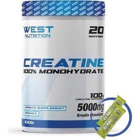 Resim West Nutrition Kreatin Monohidrat 100 gr - 20 Servis 