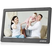 Resim 10 İnç Geniş Lcd Ekranlı Dijital Fotoğraf Çerçevesi 1024 600 Yüksek Çözünürlüklü Elektronik Fotoğraf Çerçevesi 