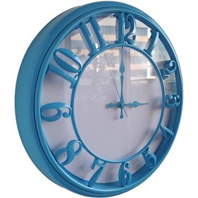 Resim Lüks Ofis Salon Otel Duvar Saati Plastik 40 cm 