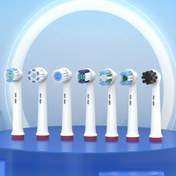 Resim Upgrade Your Oral Care With Universal Electric Toothbrush Head Replacement For Braun/for OralB! 