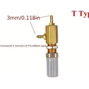 Resim Elmpaly Diş Ünitesi Kontrol Valfi - 4 Tip F&t , 2 Ebat, F Tipi 4x2.5 Mm Metal 