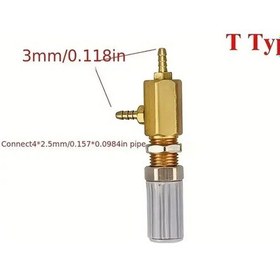 Resim Elmpaly Diş Ünitesi Kontrol Valfi - 4 Tip F&t , 2 Ebat, F Tipi 4x2.5 Mm Metal 
