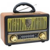 Resim Everton Rt-863 Bluetoot Fm-Usb-Tf-Aux Kumandalı Nostaljik Radyo 