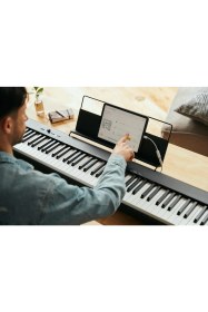 Resim Braventa Collection CDP-S110BK Dijital Piyano, 88 Ağırlıklı Tuşlu, Siyah Bağlantı Türü ile Müzik İçin Uygun 